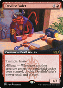 Devilish Valet (Extended Art) (SNC-423) [Streets of New Capenna] Foil