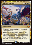 All-Out Assault (PPTDM-167) [Promo Pack: Tarkir: Dragonstorm] Foil