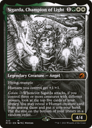 Sigarda, Champion of Light (Showcase) (MID-323) [Innistrad: Midnight Hunt] Foil