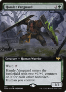 Hamlet Vanguard (Extended Art) (VOW-389) [Innistrad: Crimson Vow] Foil