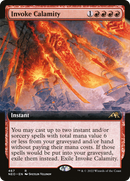 Invoke Calamity (Extended Art) (NEO-467) [Kamigawa: Neon Dynasty] Foil