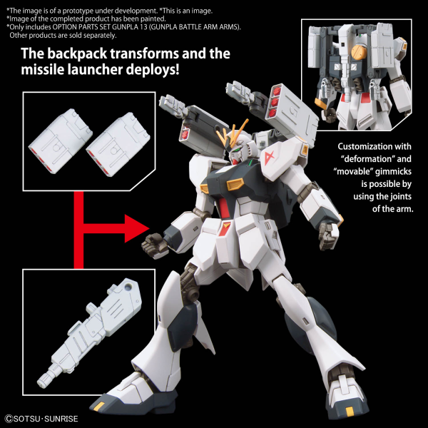 Gundam Option Parts: 13 Gunpla Battle Arm Arms [Jan 2025]