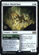 Pollen-Shield Hare (PRE-233) [Wilds of Eldraine Promos] Foil