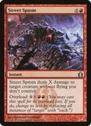 Street Spasm (RTR-106) [Return to Ravnica] Foil