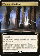 Throne of Makindi (Extended Art) (ZNR-379) [Zendikar Rising] Foil