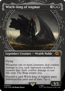 Witch-king of Angmar (Showcase) (Surge Foil) (LTR-803) (Borderless) [The Lord of the Rings: Tales of Middle-earth] Foil