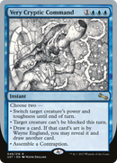 Very Cryptic Command (A) (UST-049) [Unstable] Foil