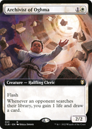 Archivist of Oghma (Extended Art) (CLB-553) [Commander Legends: Battle for Baldur's Gate]