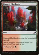 Rugged Highlands (IKO-252) [Ikoria: Lair of Behemoths] Foil