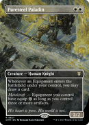 Puresteel Paladin (Borderless) (CMM-627) [Commander Masters]