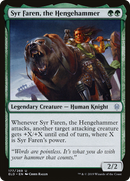 Syr Faren, the Hengehammer (ELD-177) [Throne of Eldraine]