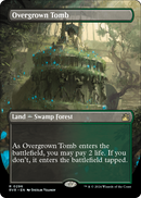 Overgrown Tomb (Borderless) (RVR-296) [Ravnica Remastered] Foil
