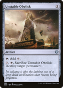 Unstable Obelisk (SCD-286) [Starter Commander Decks]