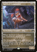 Spirited Companion (PPNEO-508) [Promo Pack: Kamigawa: Neon Dynasty]