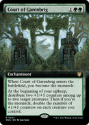 Court of Garenbrig (Extended Art) (WOC-033) [Wilds of Eldraine Commander] Foil