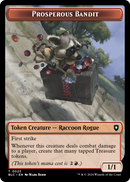 Prosperous Bandit (TBLC-023) [Bloomburrow Commander Tokens] Foil