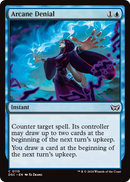 Arcane Denial (DSC-110) [Duskmourn: House of Horror Commander]