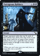 Outrageous Robbery (PRE-097) [Murders at Karlov Manor Promos] Foil