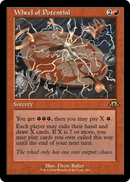 Wheel of Potential (Retro Frame) (MH3-422) [Modern Horizons 3] Foil