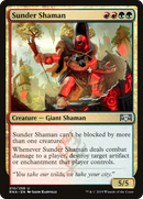 Sunder Shaman (RNA-210) [Ravnica Allegiance] Foil