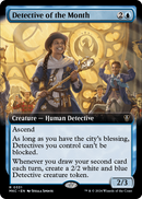 Detective of the Month (Extended Art) (MKC-331) [Murders at Karlov Manor Commander]