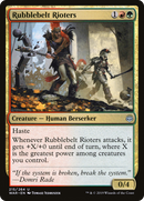 Rubblebelt Rioters (WAR-215) [War of the Spark] Foil
