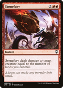 Stonefury (CMR-203) [Commander Legends] Foil