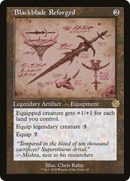 Blackblade Reforged (Schematic) (BRR-069) [The Brothers' War Retro Artifacts] Foil
