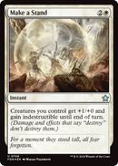 Make a Stand (FDN-708) [Foundations] Foil