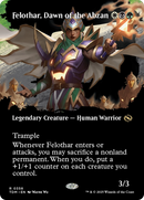 Felothar, Dawn of the Abzan (Borderless) (TDM-358) (Showcase) [Tarkir: Dragonstorm] Foil