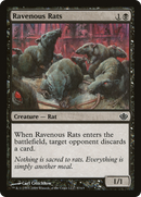 Ravenous Rats (DDD-037) [Duel Decks: Garruk vs. Liliana]