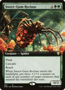 Sweet-Gum Recluse (Extended Art) (CMR-685) [Commander Legends]