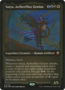 Satya, Aetherflux Genius (Display Commander) - Thick Stock (M3C-146) [Modern Horizons 3 Commander] Foil