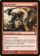 Lust for War (ROE-157) [Rise of the Eldrazi] Foil