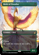 Birds of Paradise (Anime Borderless) (RVR-432) [Ravnica Remastered] Foil