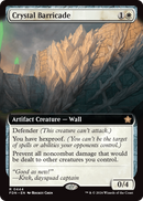 Crystal Barricade (Extended Art) (FDN-444) [Foundations]