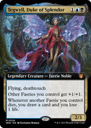 Tegwyll, Duke of Splendor (Extended Art) (WOC-039) [Wilds of Eldraine Commander] Foil