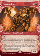 Stormsplitter (Showcase) (BLB-319) (Borderless) [Bloomburrow] Foil