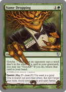 Name Dropping (UNH-105) [Unhinged] Foil