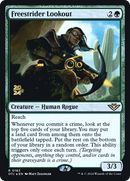 Freestrider Lookout (PRE-163) [Outlaws of Thunder Junction Promos] Foil