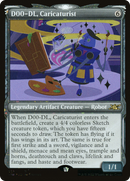 D00-DL, Caricaturist (Showcase) (Galaxy Foil) (UNF-525) [Unfinity] Foil