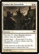 Gather the Townsfolk (DKA-008) [Dark Ascension] Foil