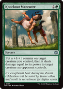 Knockout Maneuver (TDM-147) [Tarkir: Dragonstorm] Foil