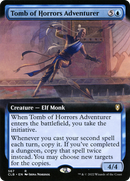 Tomb of Horrors Adventurer (Extended Art) (CLB-567) [Commander Legends: Battle for Baldur's Gate] Foil