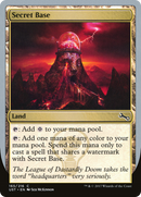 Secret Base (C) (UST-165) [Unstable] Foil