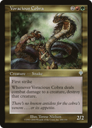 Voracious Cobra (INV-288) [Invasion] Foil