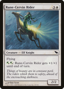 Rune-Cervin Rider (SHM-020) [Shadowmoor]