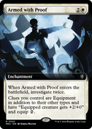 Armed with Proof (Extended Art) (MKC-320) [Murders at Karlov Manor Commander]