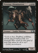 Minotaur Abomination (M14-107) [Magic 2014] Foil