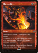 Slaying Fire (PPELD-394) [Promo Pack: Throne of Eldraine] Foil